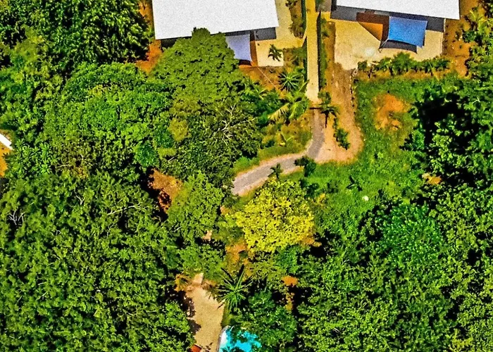 Villa Con Piscina Compartida Jardin Tropical Con Mucha Paz Y Naturaleza Playa Grande