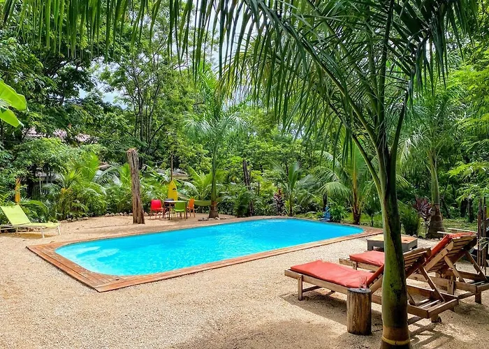 Villa Con Piscina Compartida Jardin Tropical Con Mucha Paz Y Naturaleza